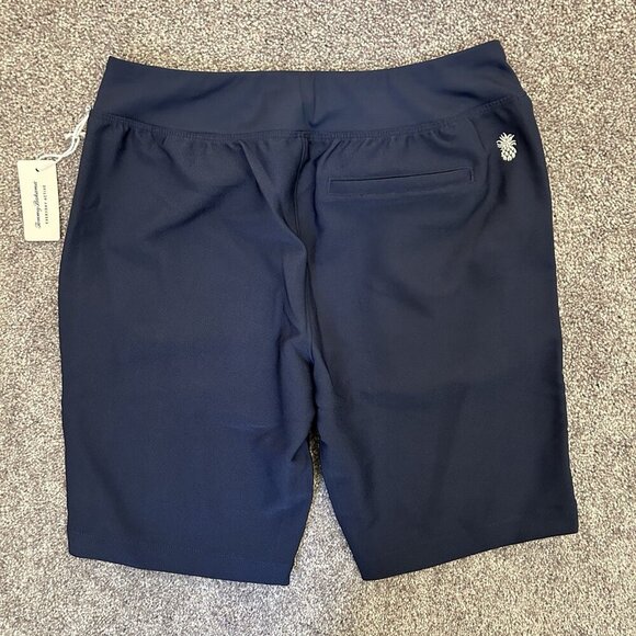 Tommy Bahama Women's Bermuda Shorts Size XS Navy Pull On Pockets 9 in Inseam NWT - Picture 6 of 14